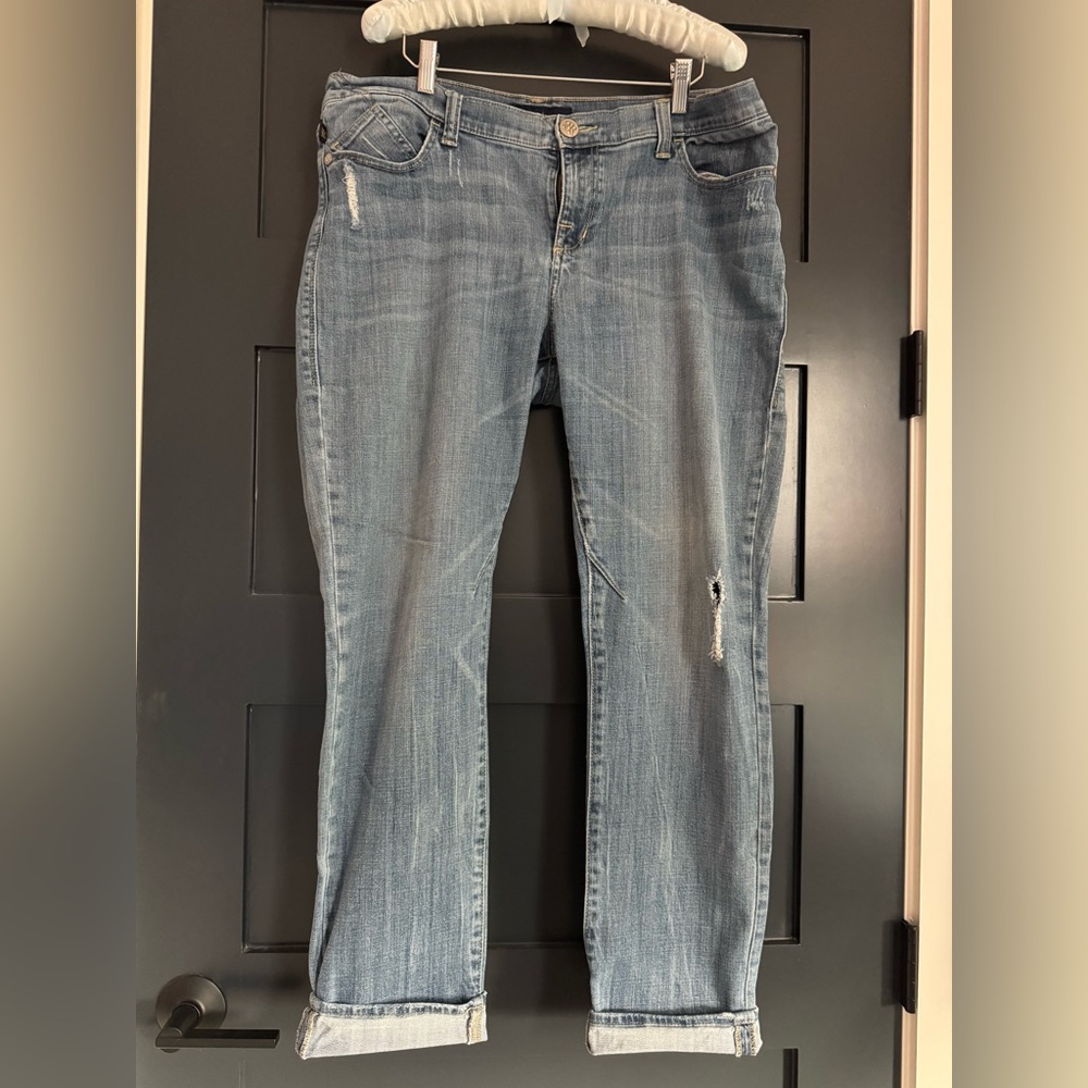 Rock & Republic Blue Straight Leg Jeans